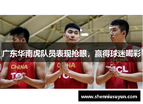 广东华南虎队员表现抢眼，赢得球迷喝彩